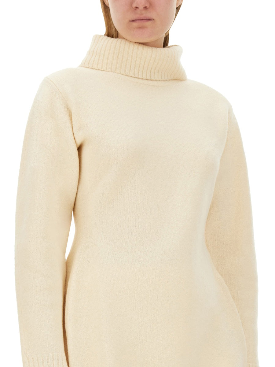 JIL SANDER Women’s Regular Fit Turtleneck Shirt - Size 38