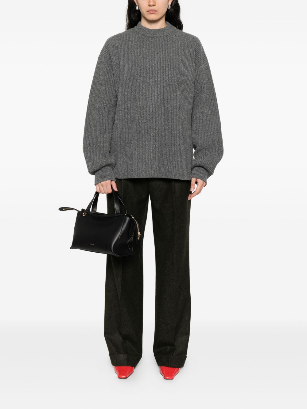 JIL SANDER Women's Wool Crewneck Jumper - FW25