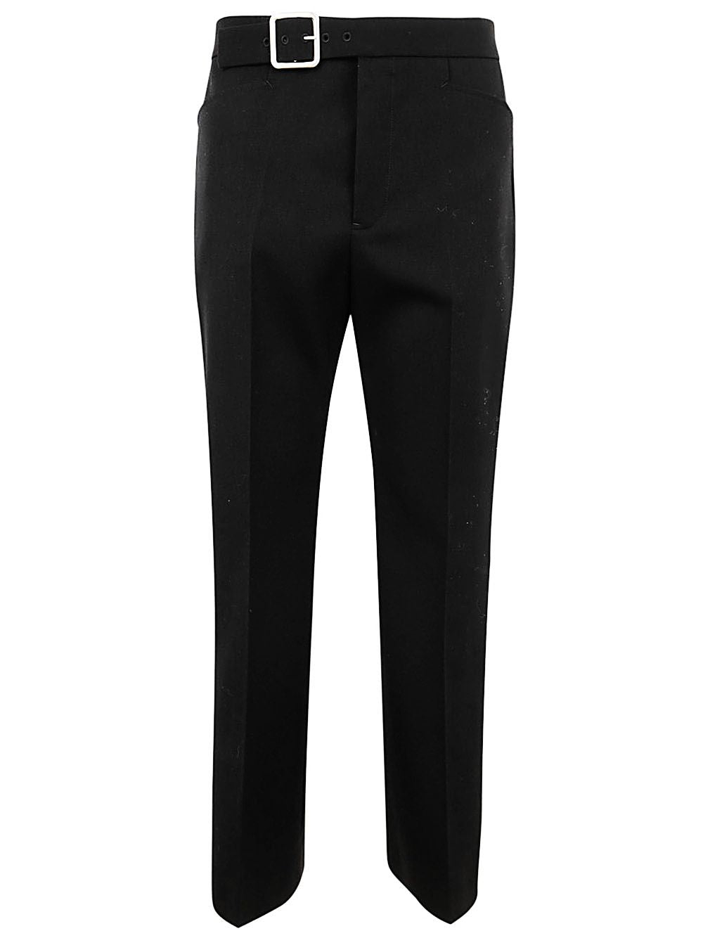 JIL SANDER Fitted Cropped Pant with Flared Hem