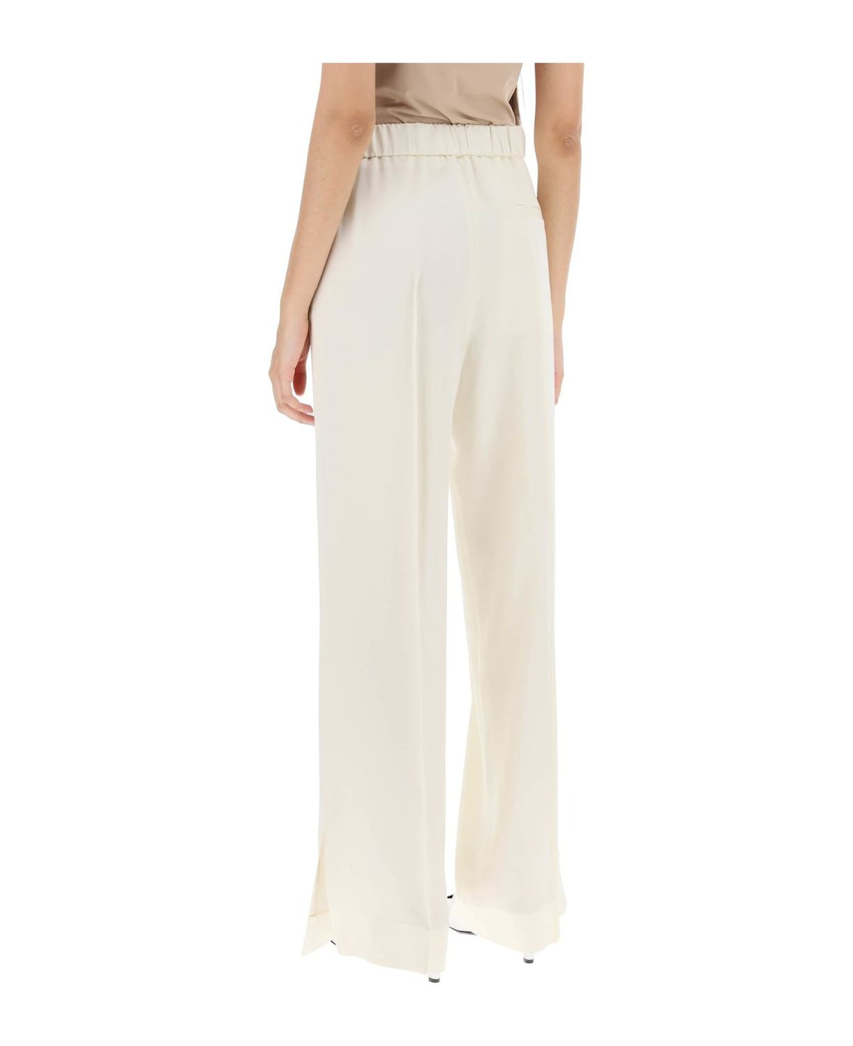 JIL SANDER Fruncida Belt Pants for Women - SS25 Collection