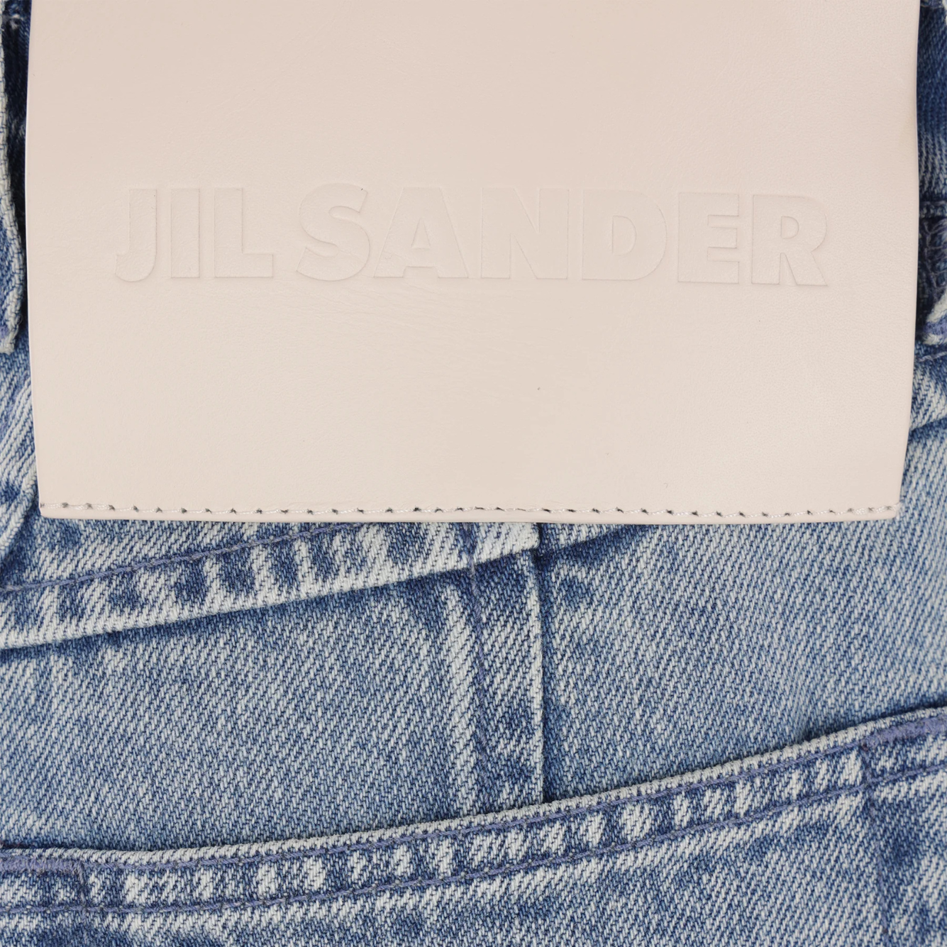 JIL SANDER Antarctic Cotton Trousers for Women