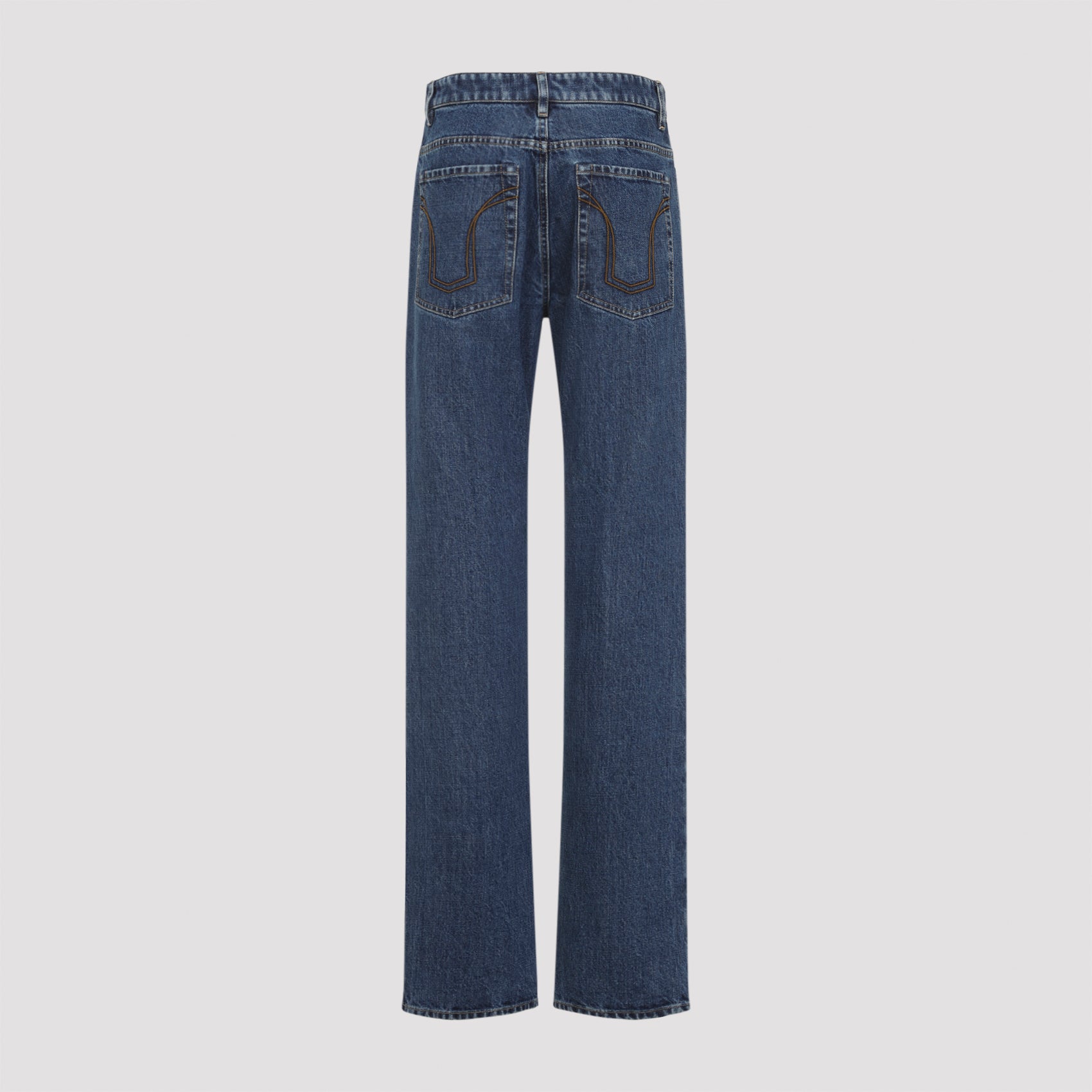 JIL SANDER Treated Cotton Trousers for Women