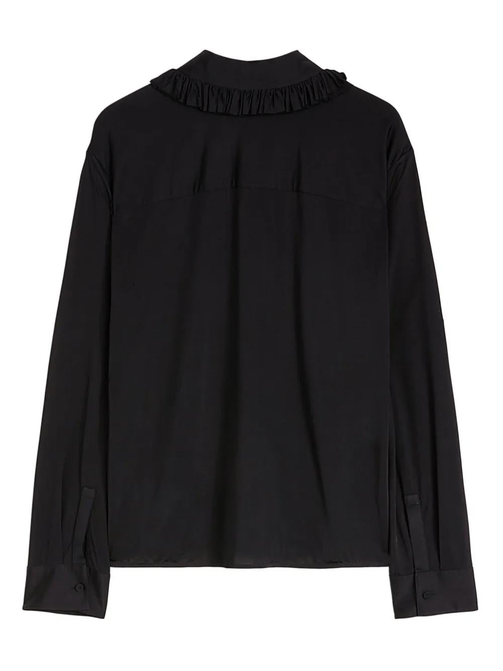 JIL SANDER Ruffled Collared Women's Shirt