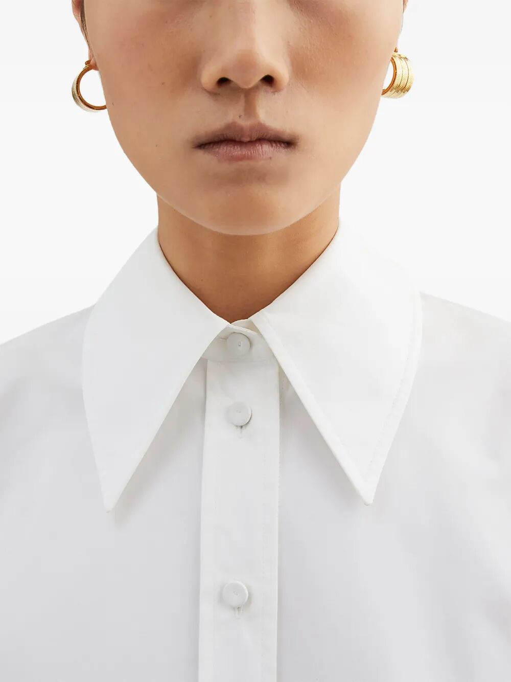 JIL SANDER Elegant Tie-Detail Shirt