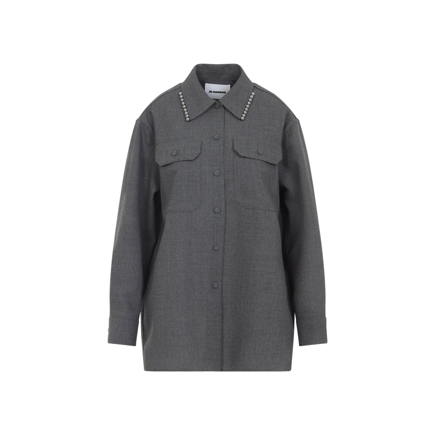 JIL SANDER Classic Women's Wool Shirt