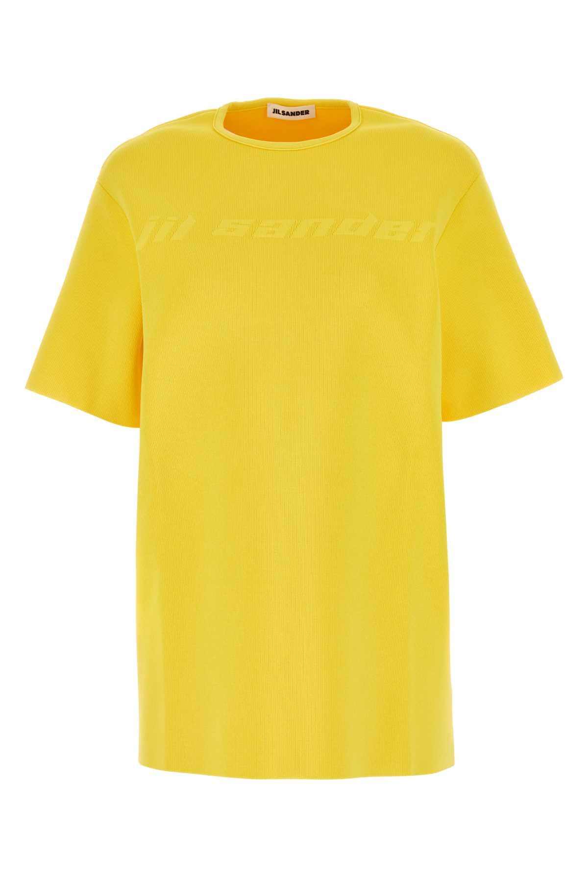 JIL SANDER Viscose Blend T-Shirt for Women - FW23