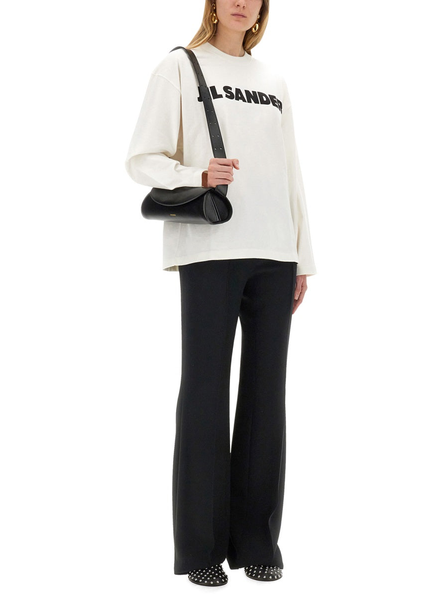 JIL SANDER Oversize Cotton T-Shirt for Women - Spring/Summer 2025
