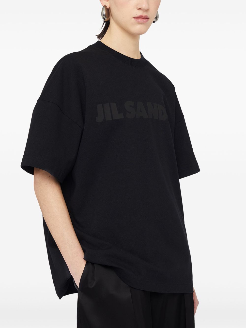 JIL SANDER Logo Cotton T-Shirt for Women - FW25