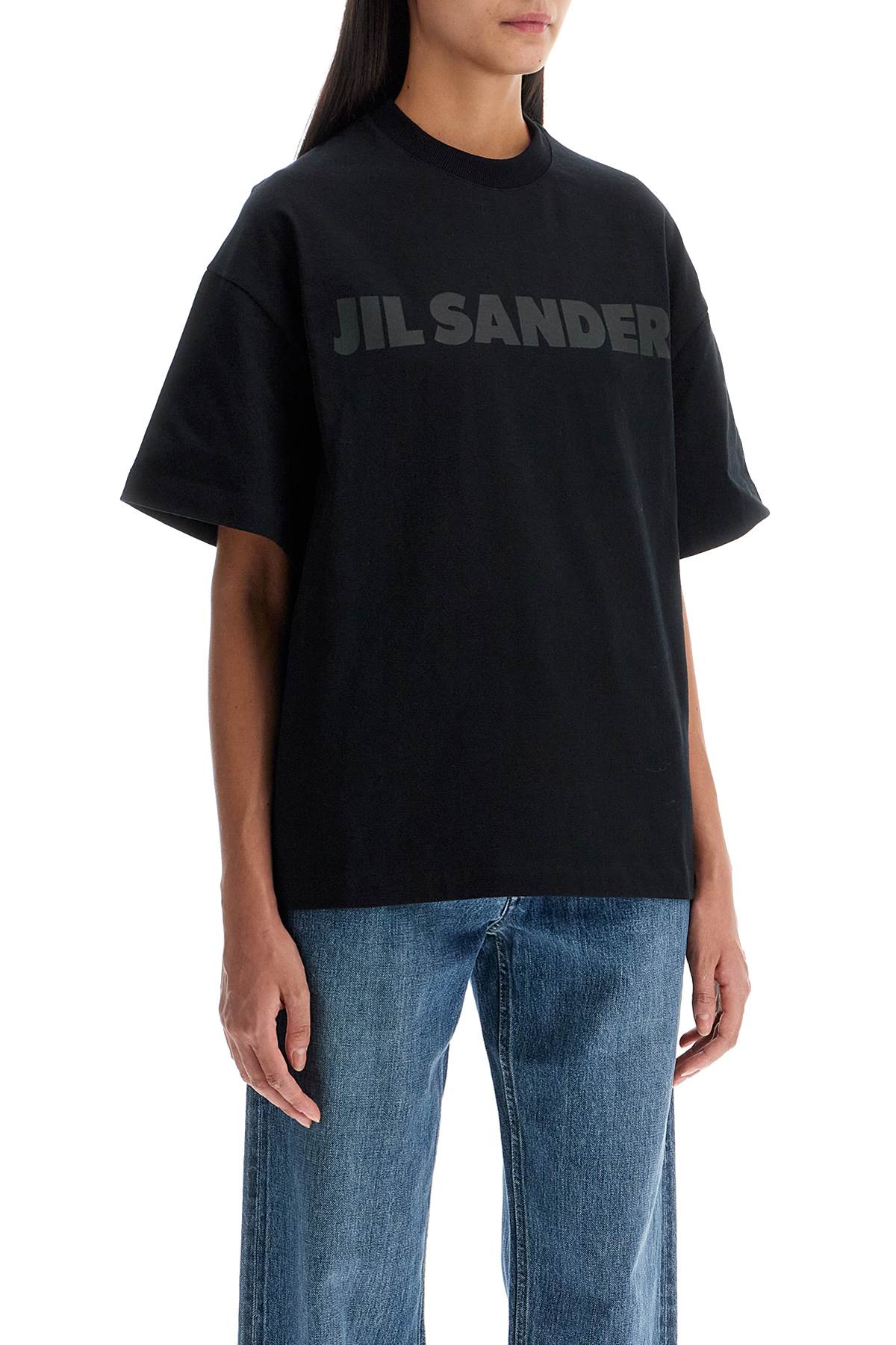 JIL SANDER Logo Cotton T-Shirt for Women - FW25