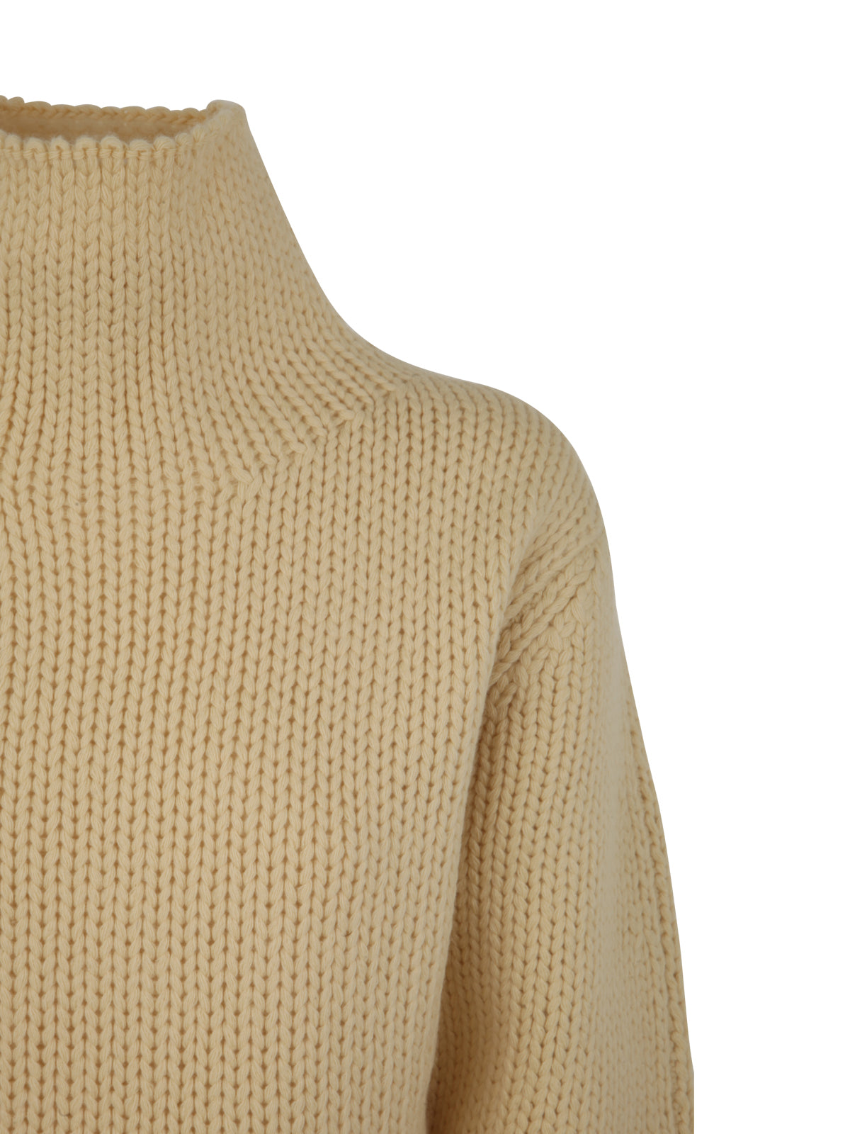 JIL SANDER Long Sleeved High Neck Sweater