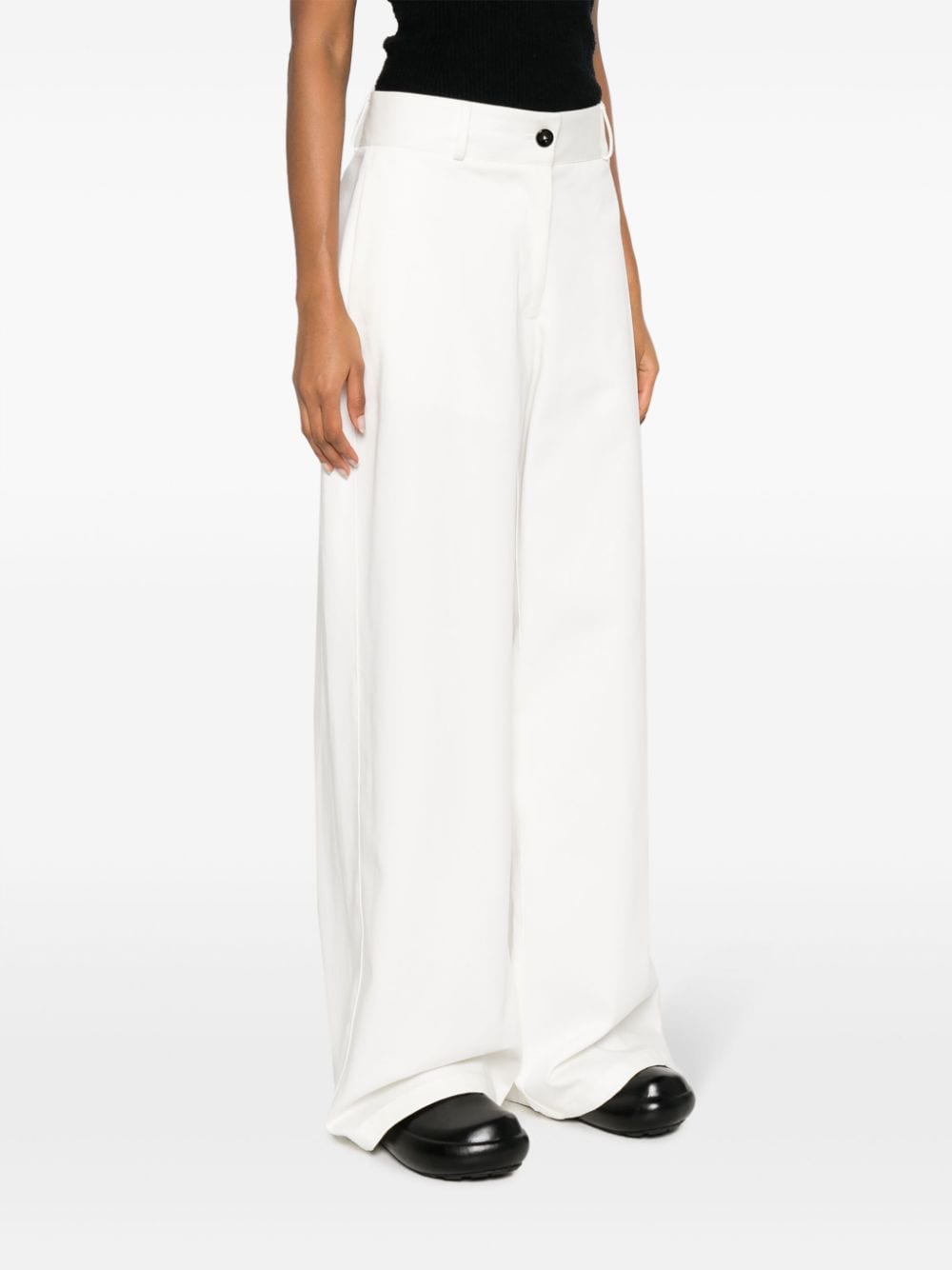 JIL SANDER Wide Leg Pants - Size 38