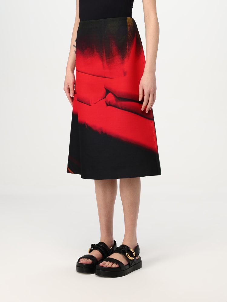 JIL SANDER Stylish Midi Skirt for Women - Perfect for SS25