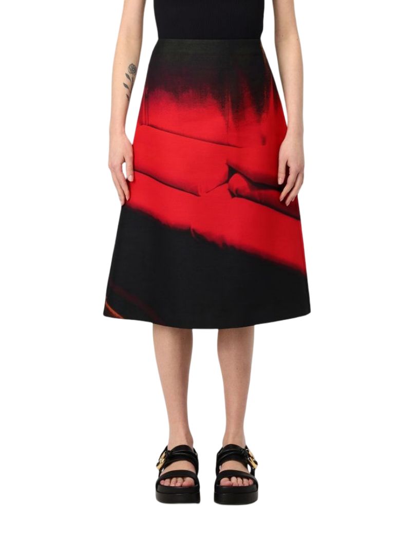 JIL SANDER Stylish Midi Skirt for Women - Perfect for SS25