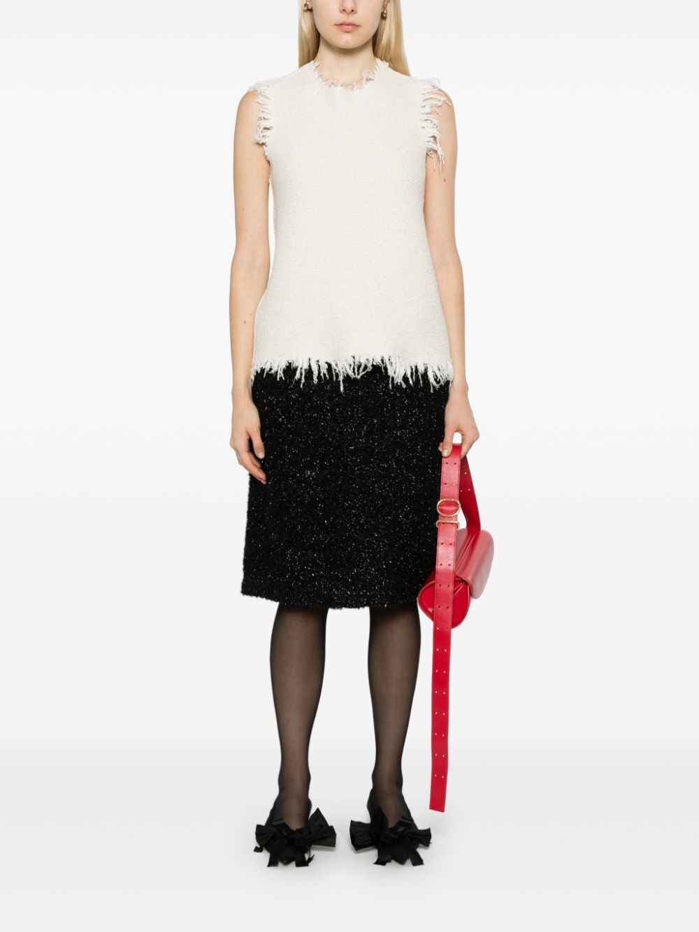 JIL SANDER Women's Signature Sleeve Knit Top