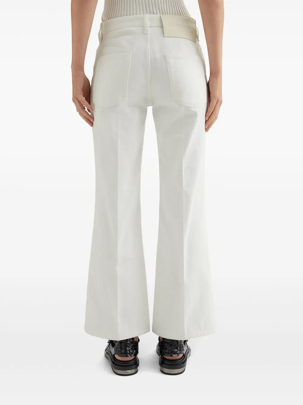 JIL SANDER Flared High-Waisted Women's Pants