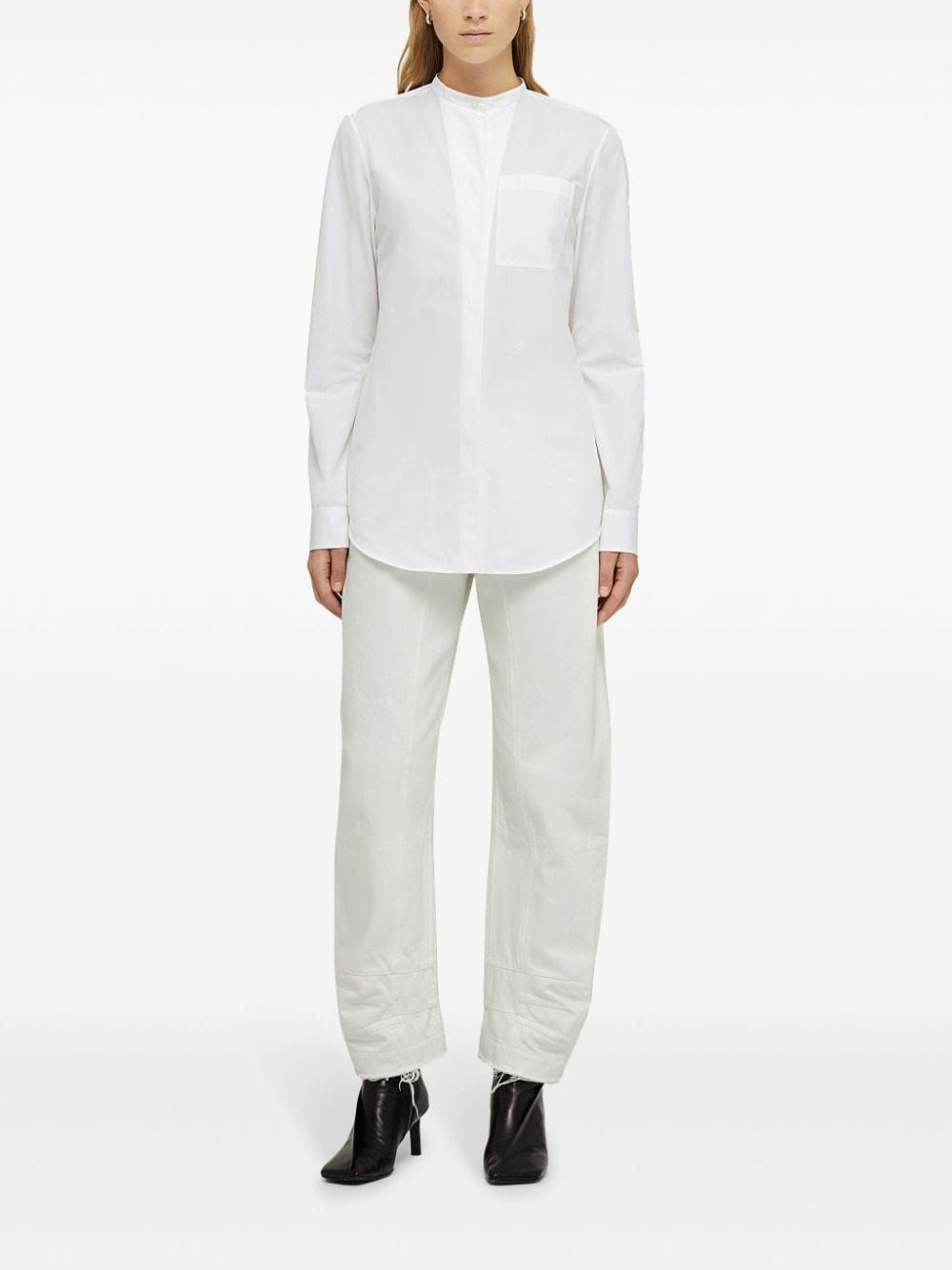 JIL SANDER Long Sleeve Tuesday Shirt - Women’s FW24 Collection
