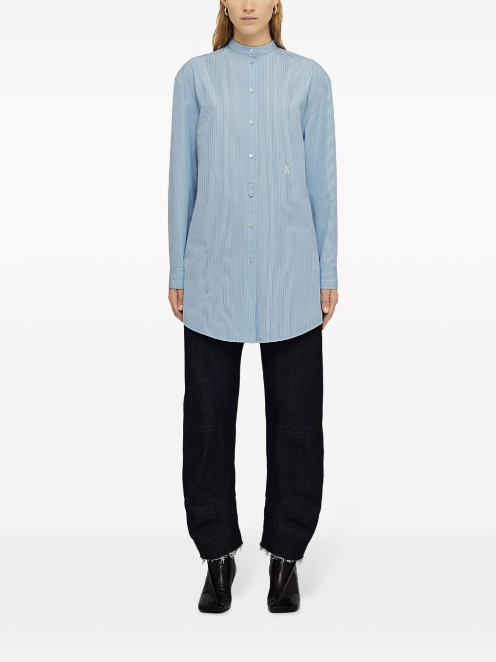 JIL SANDER Women's Striped Wednesday Shirt - Fall/Winter 2025