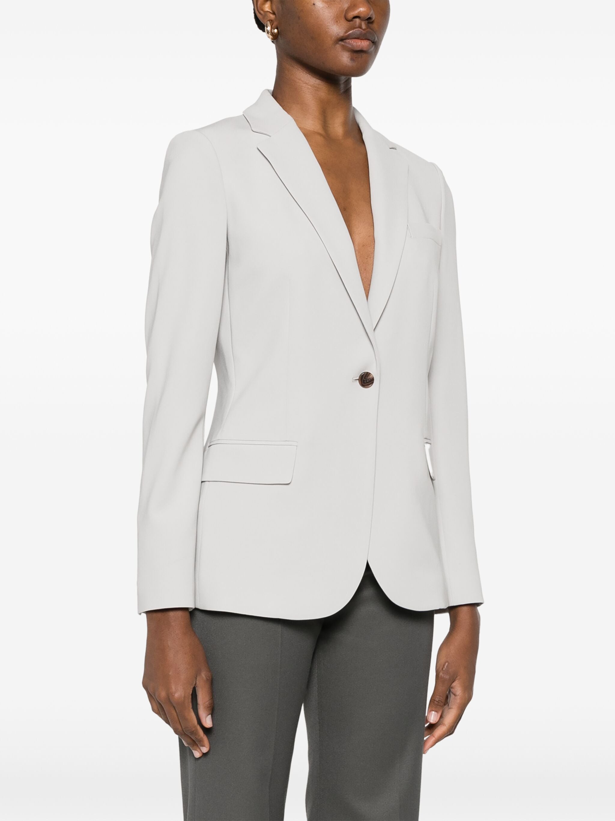 THEORY Single-Breasted Blazer - Size 2