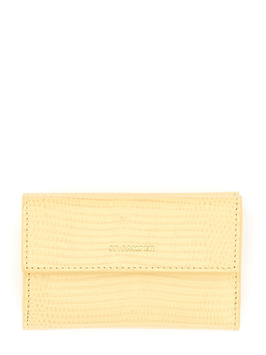 JIL SANDER Mini Leather Wallet