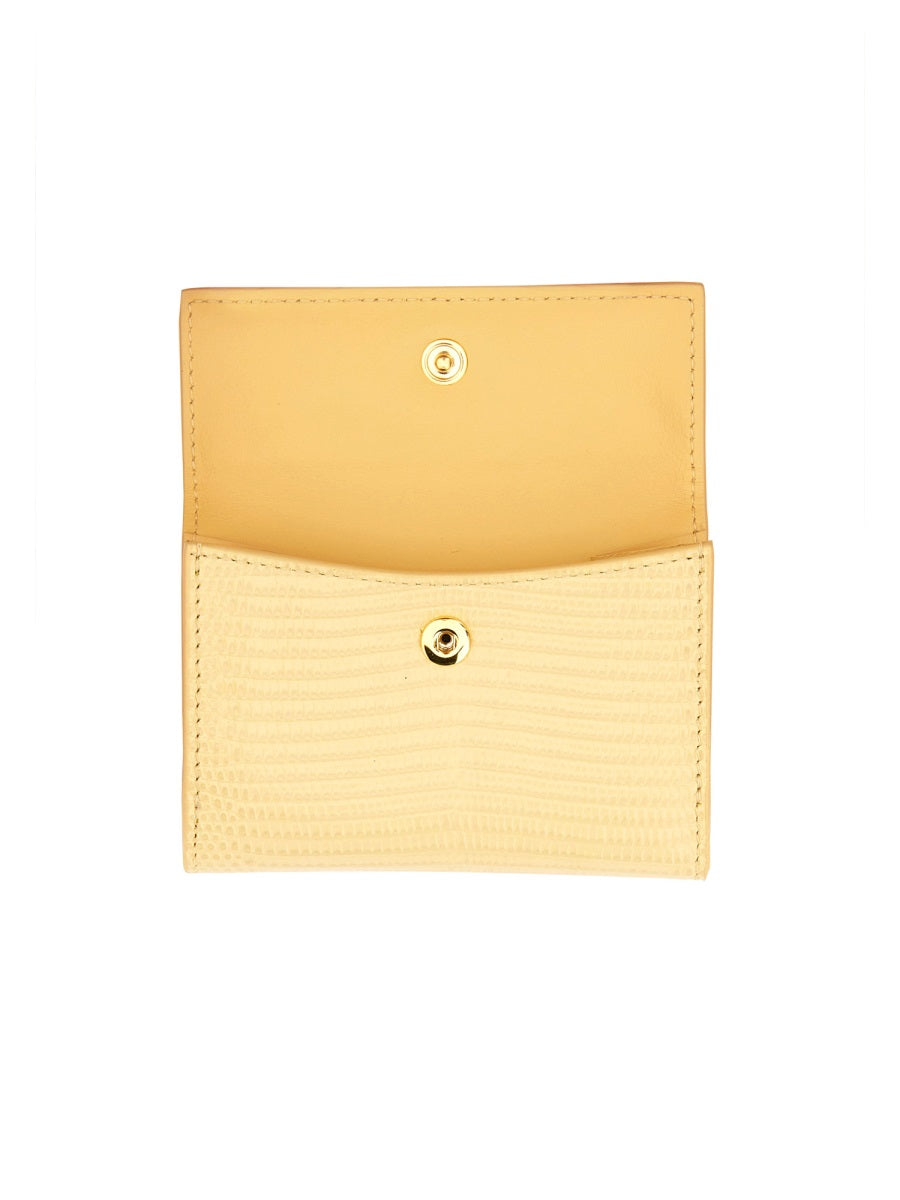 JIL SANDER Mini Leather Wallet