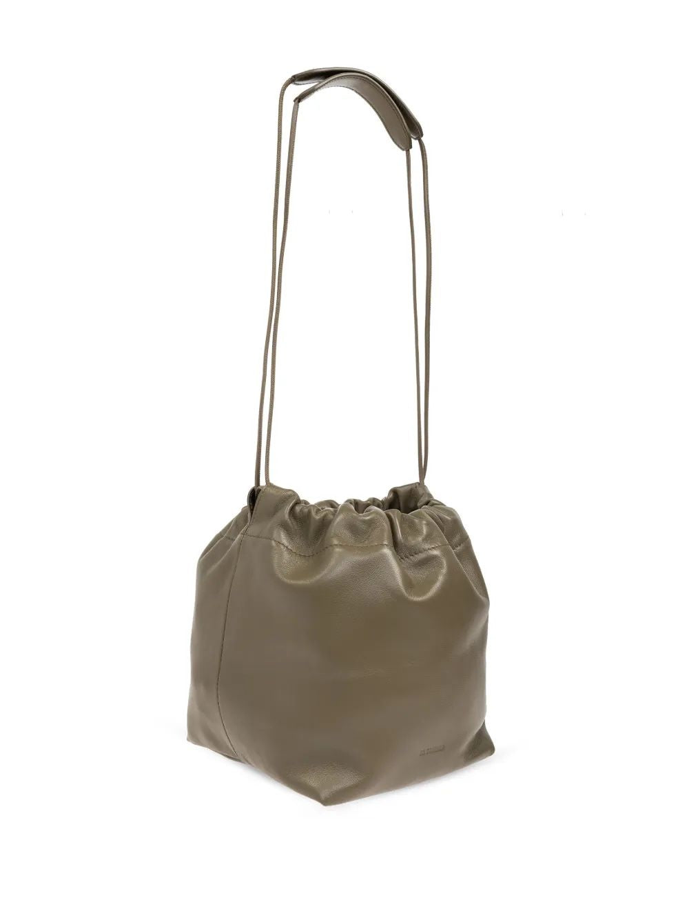 JIL SANDER Mini Dumpling Basket Handbag