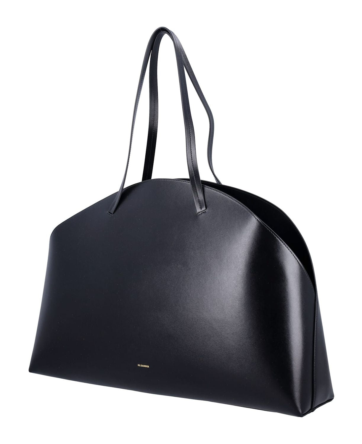 JIL SANDER Curve Shoulder Mini Handbag