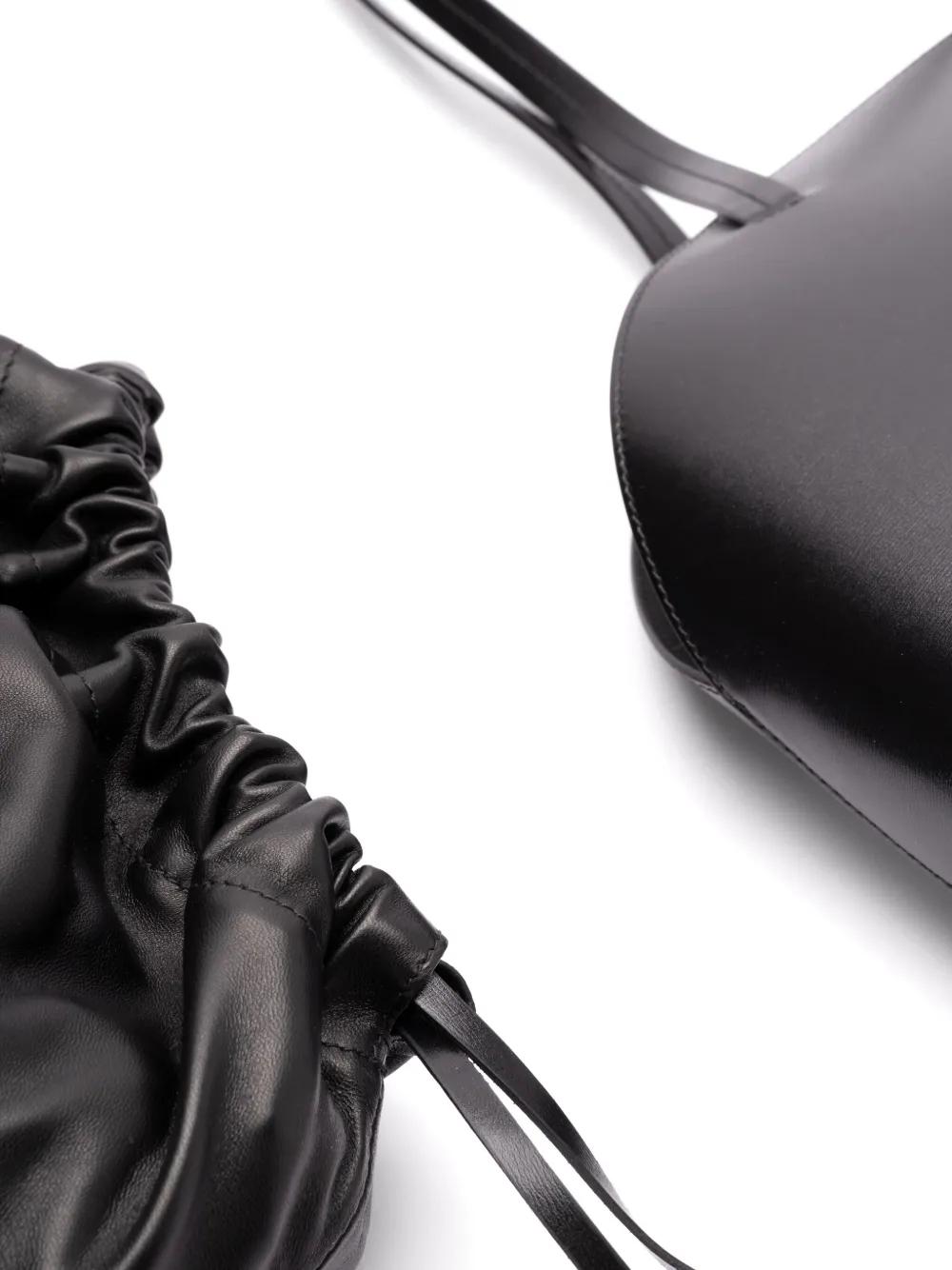 JIL SANDER Medium Leather Shoulder Handbag