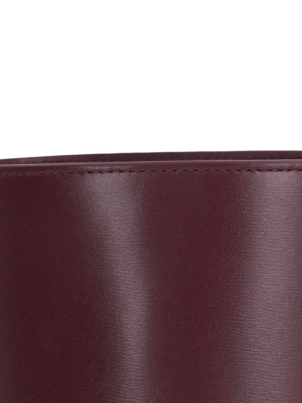 JIL SANDER Cannoli Bucket Handbag with Adjustable Shoulder Strap