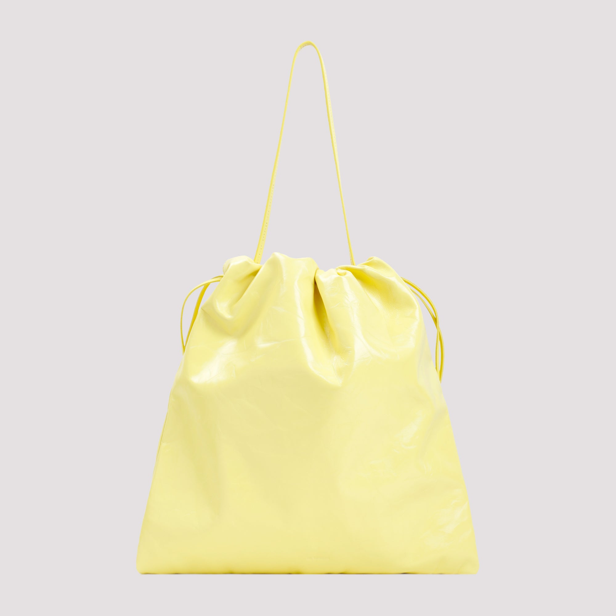 JIL SANDER Leather Bucket Handbag