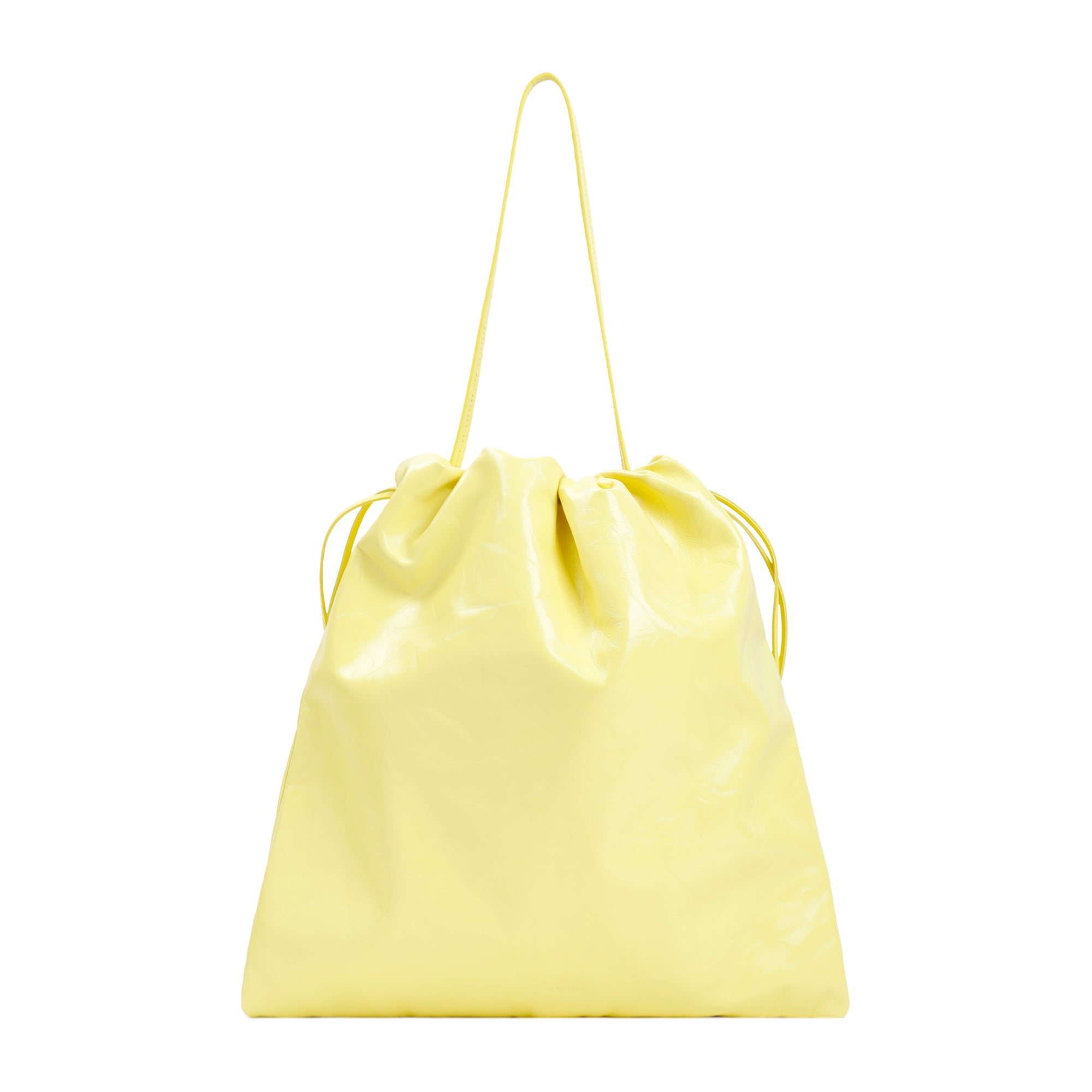 JIL SANDER Leather Bucket Handbag