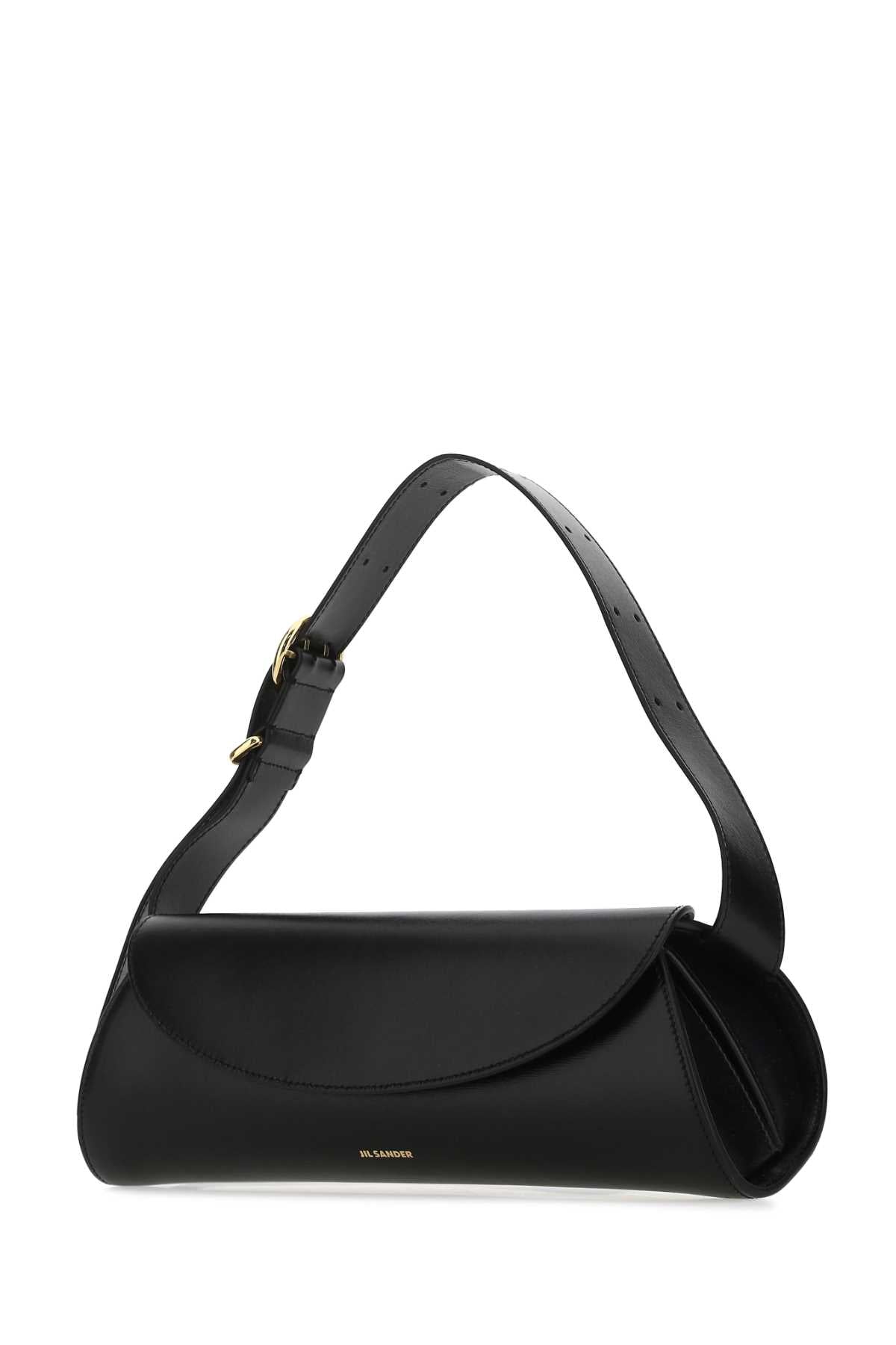JIL SANDER Large Leather Shoulder Bag