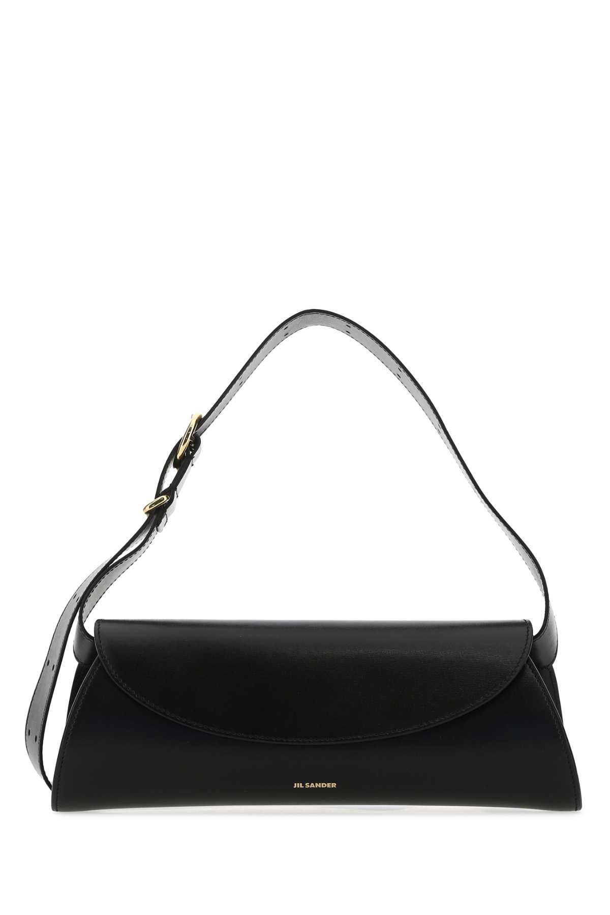 JIL SANDER Large Leather Shoulder Bag