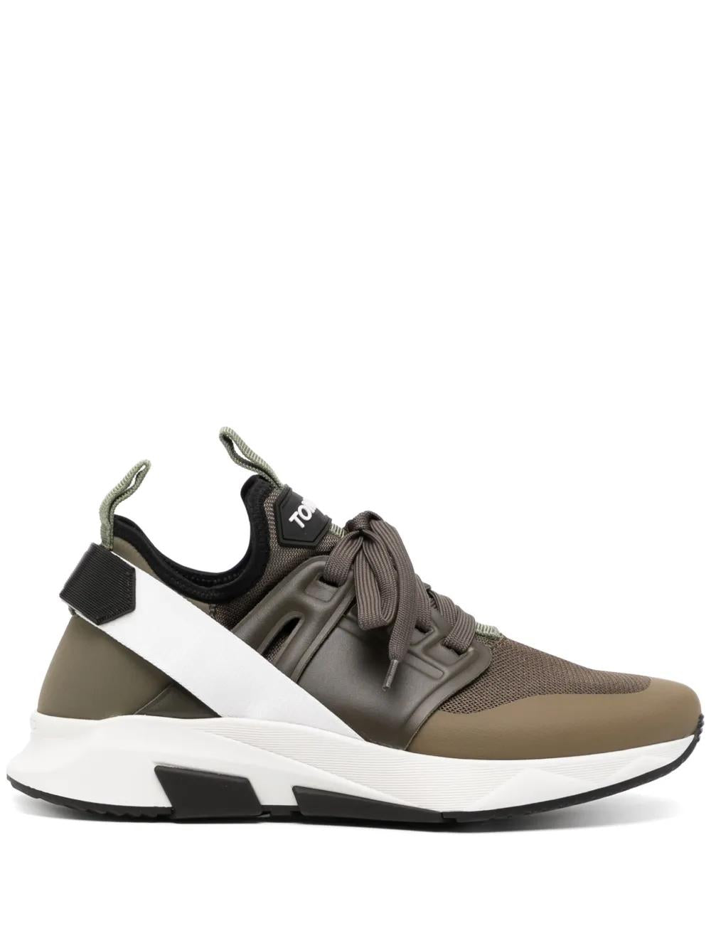 TOM FORD Lace-Up Multi-Panel Sneakers for Men