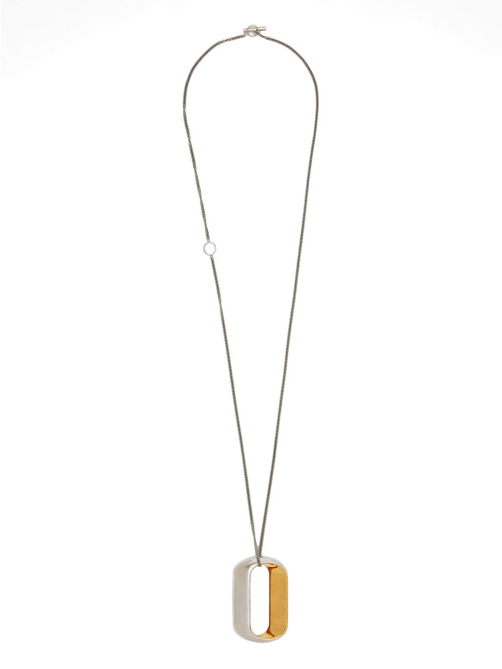 JIL SANDER Geometric Pendant Necklace