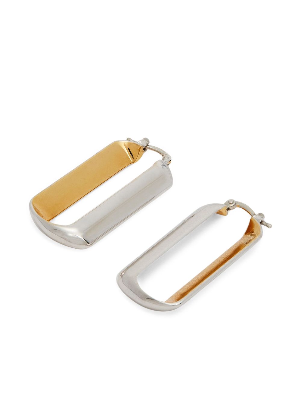 JIL SANDER Two-Tone Earrings