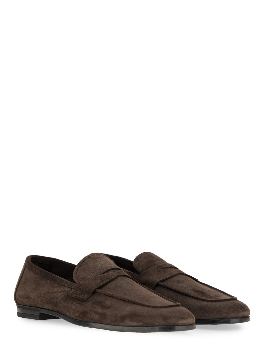 TOM FORD Classic Moccasin with 1 cm Heel for Men