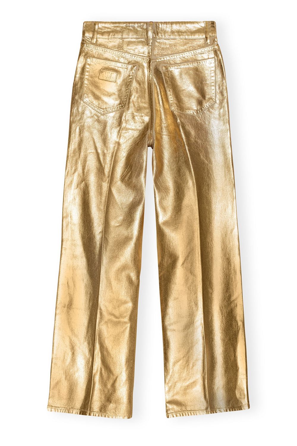 GANNI Wide Leg Organic Cotton Jeans Size 28