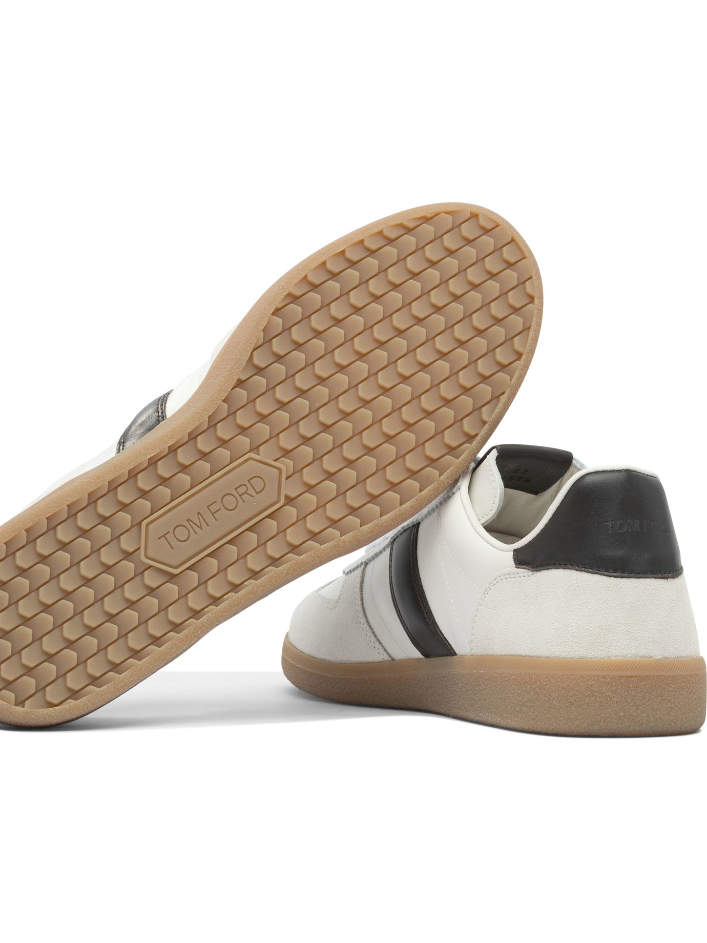 TOM FORD Archer Suede and Leather Sneaker