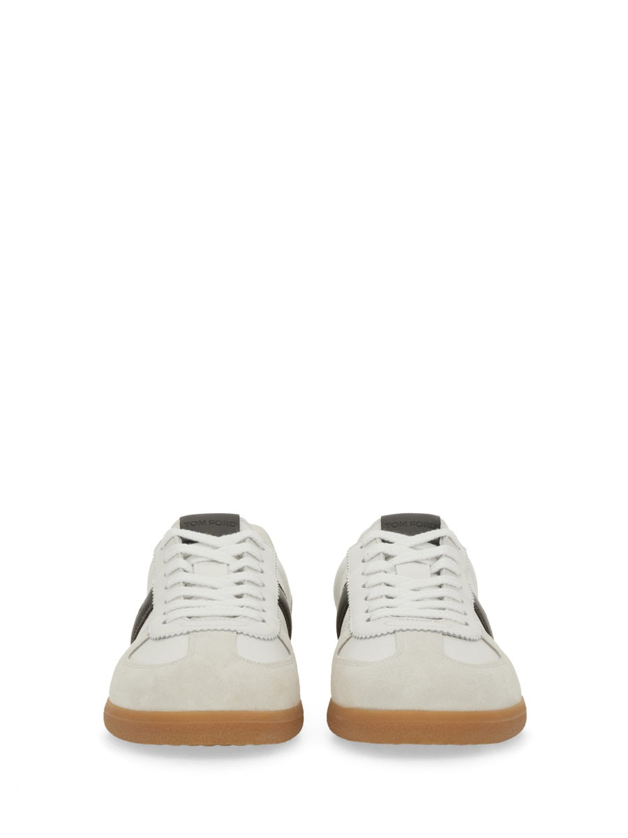 TOM FORD Multicolor Leather and Suede Sneakers for Men