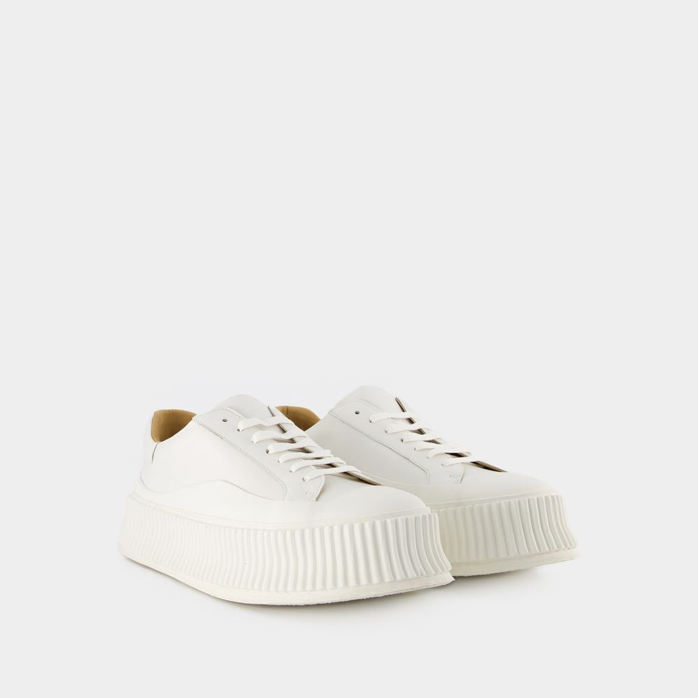 JIL SANDER Minimalist Chic Sneakers - Women’s Footwear Size 8