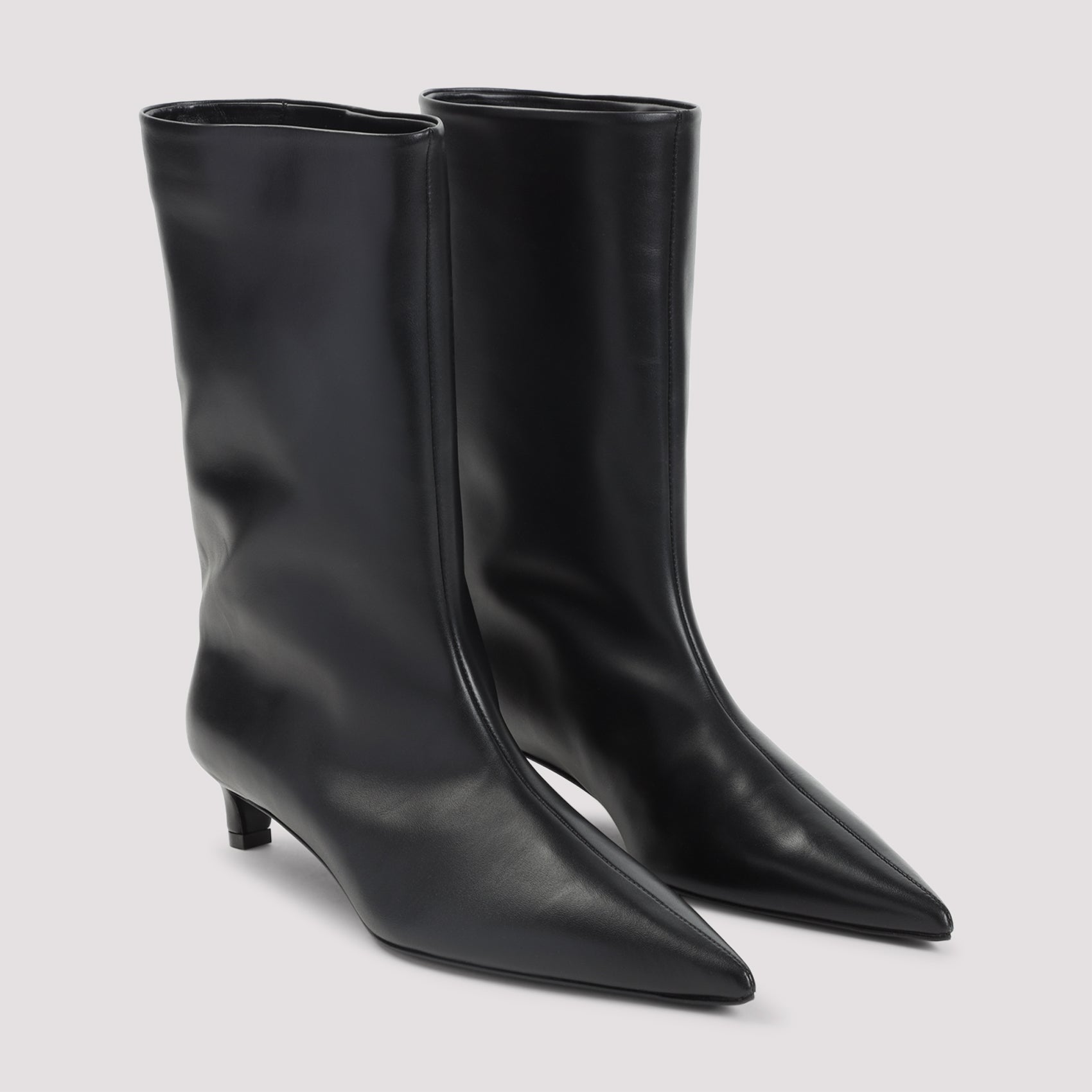 JIL SANDER Elegant High Boot with 3.5cm Heel for Women