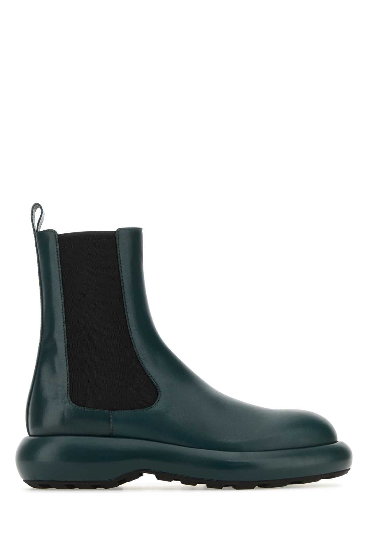 JIL SANDER Leather Chelsea Ankle Boots for Women