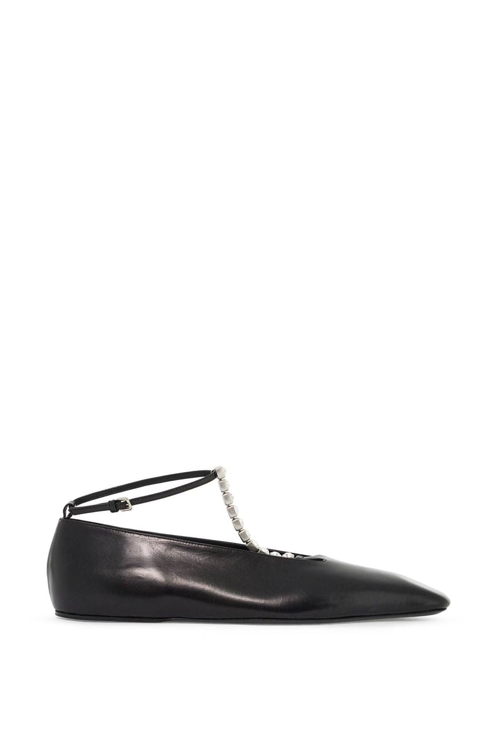JIL SANDER Elegant Leather Ballerinas for Women