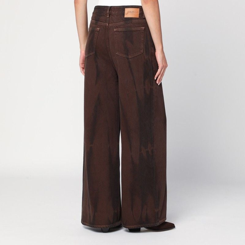 GANNI Wide-Leg High-Waisted Jeans for Women