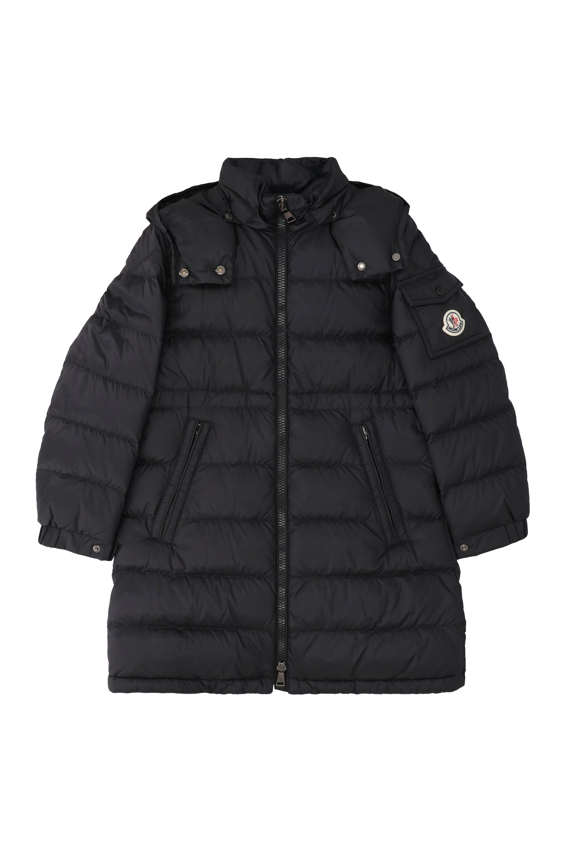 MONCLER KIDS Girls' Meillon Long Down Jacket