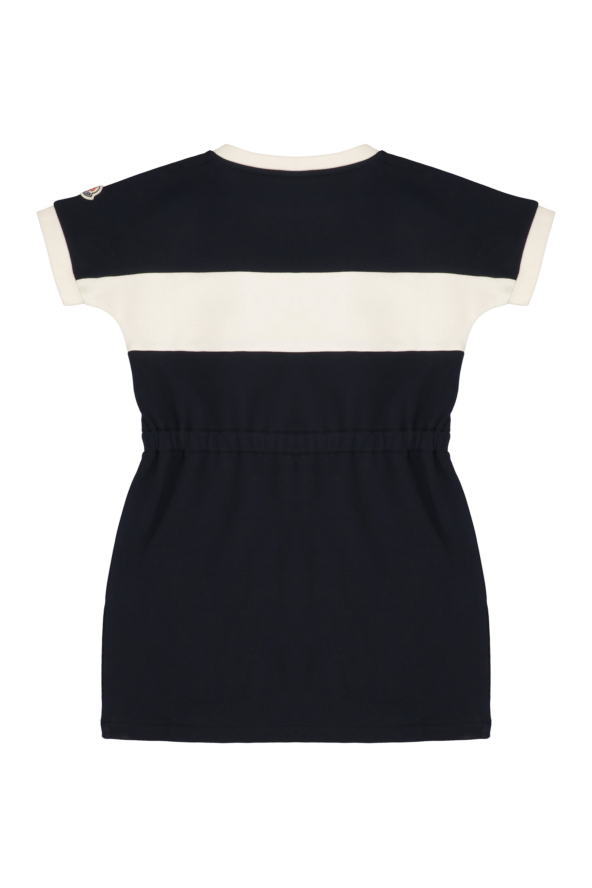 MONCLER KIDS Girls' Cotton Mini Dress with Elastic Waistband