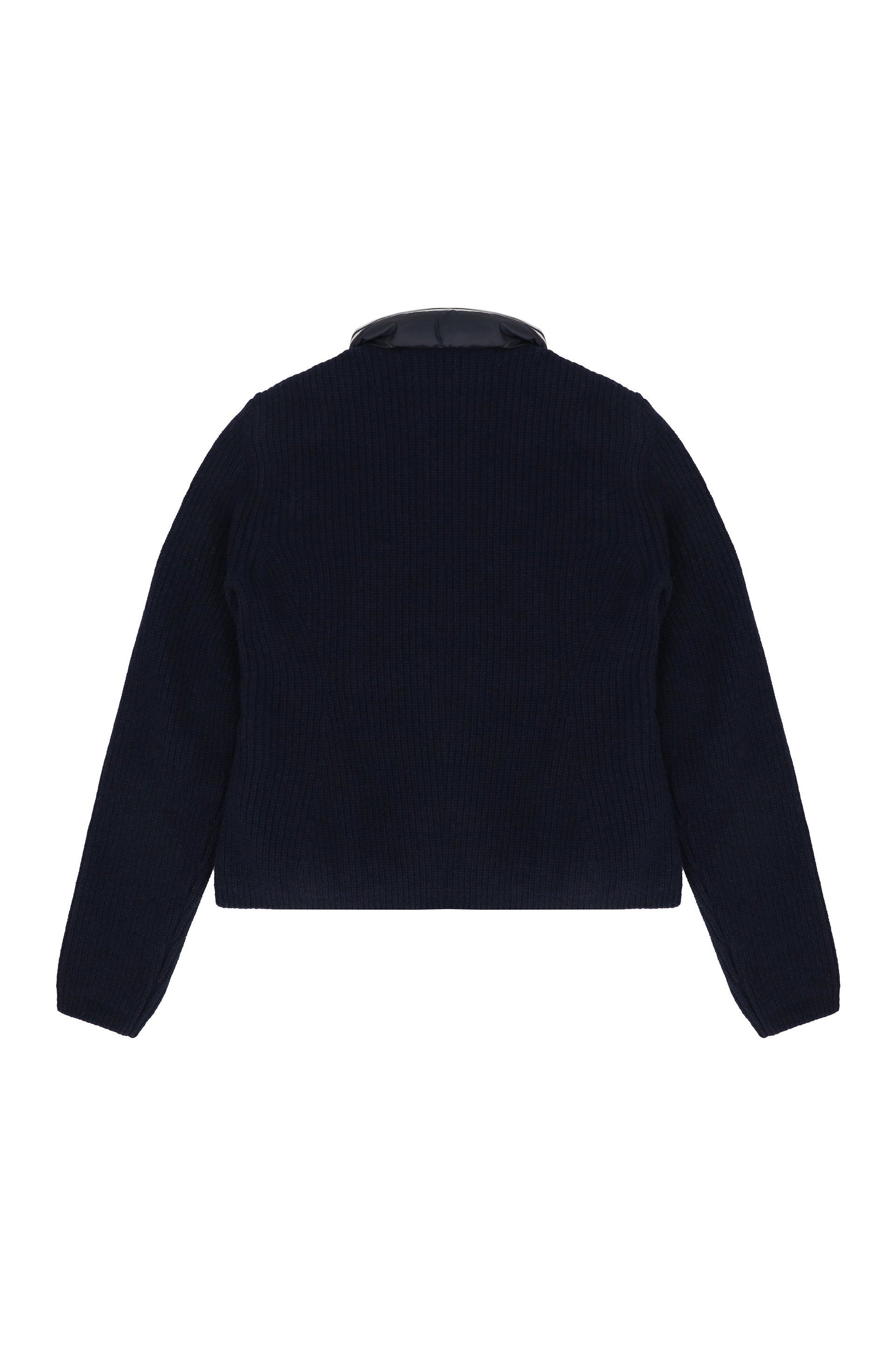 MONCLER KIDS Mini Girls' Cardigan with Padded Front Panel