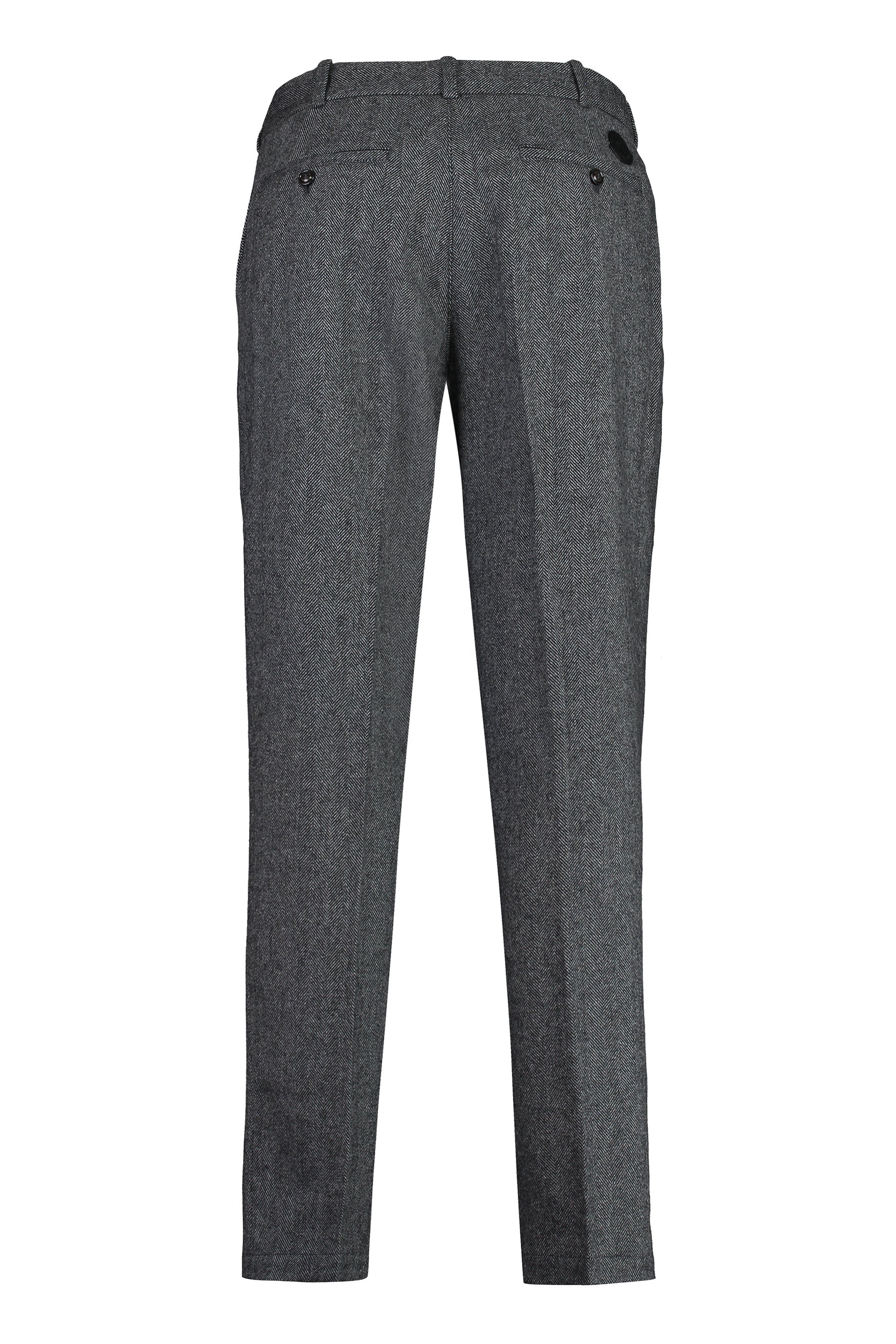 MONCLER Wool Blend Trousers