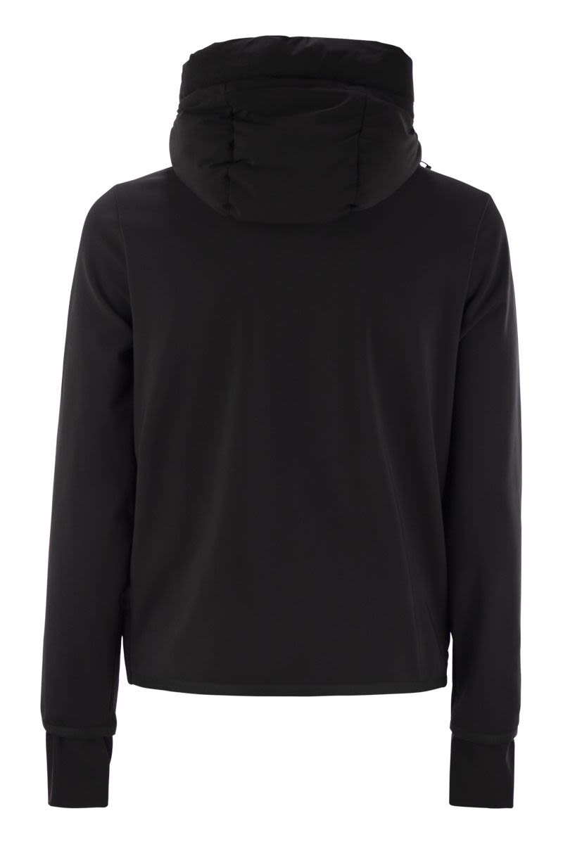 MONCLER GRENOBLE Padded Zip-Up Hoodie for Men