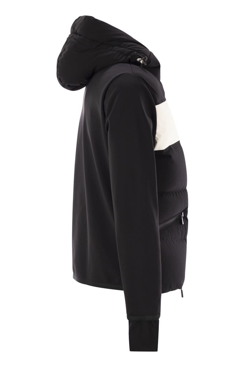 MONCLER GRENOBLE Padded Zip-Up Hoodie for Men